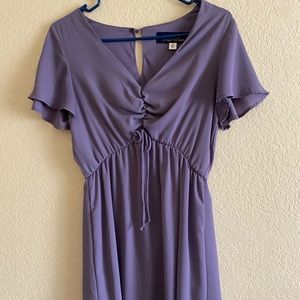 Francescas blue rain lavender dress